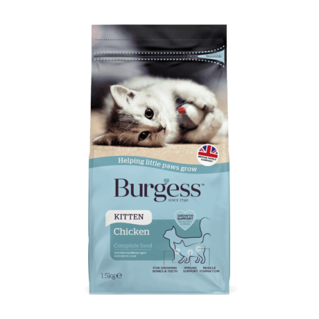 Pack shot of Burgess Kitten 1.5kg