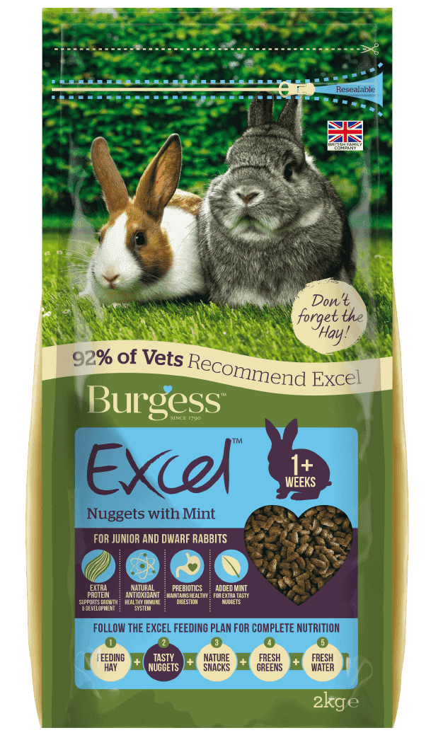 burgess rabbit food 20kg