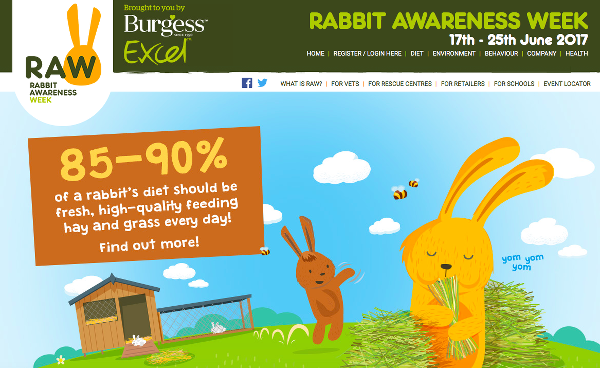 Rabbit Awareness Week 2017 dates announced