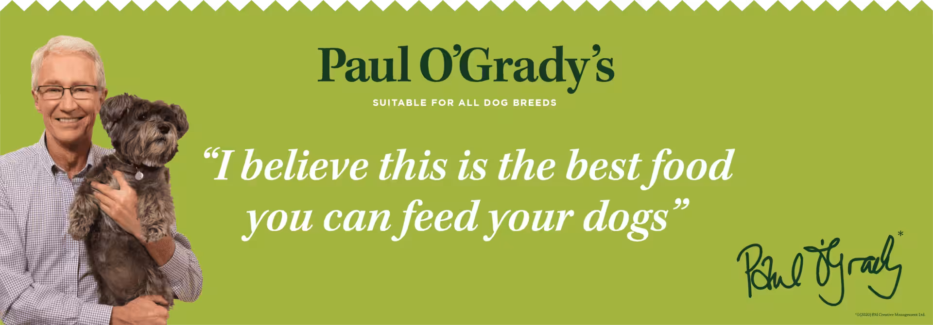 Paul O’Grady’s No Nasties Rich in Lamb