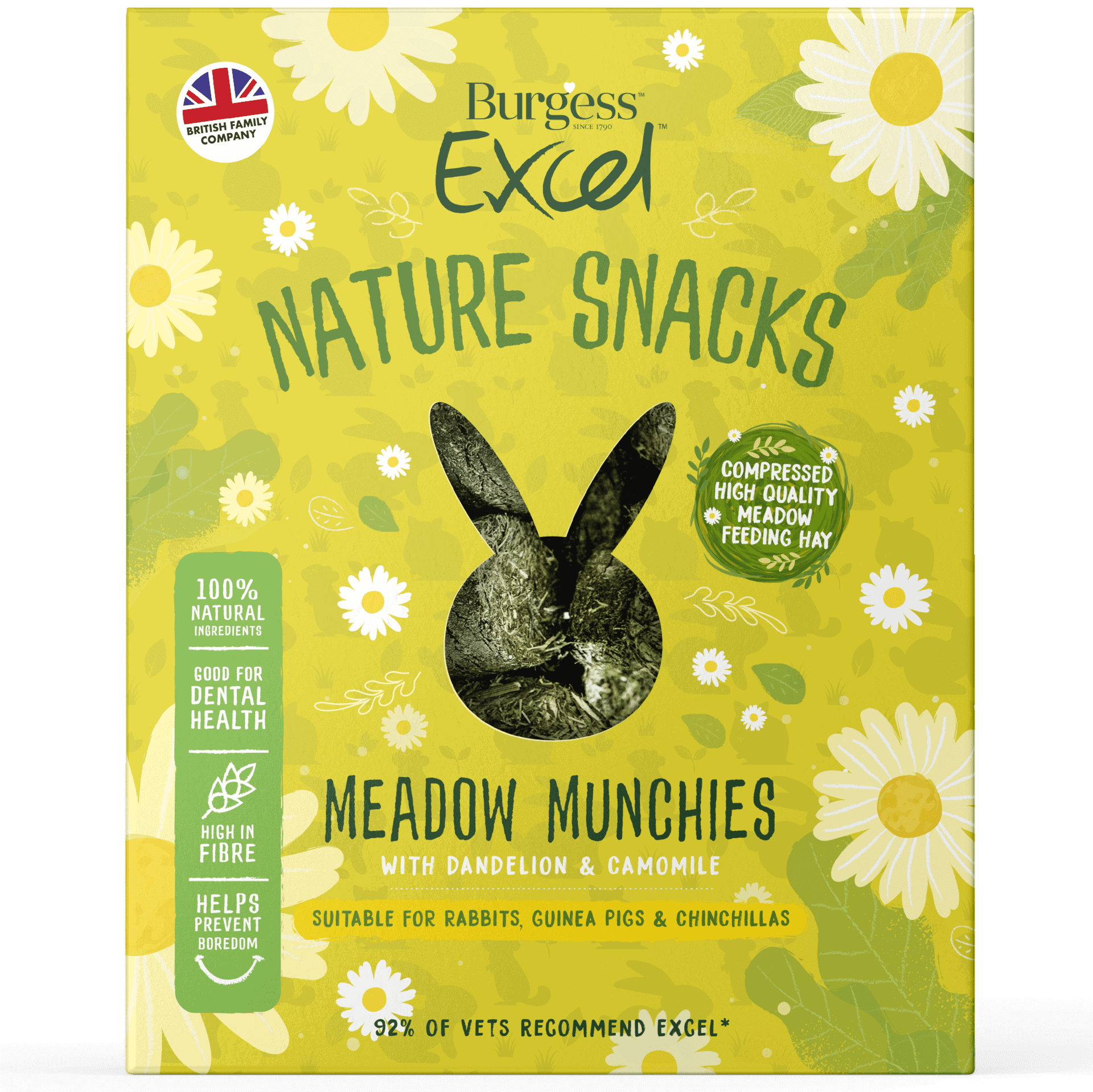 Burgess Pet Care - Guinea Pig Food - Treat  - Excel -Burgess Excel Meadow Munchies  - 1kg