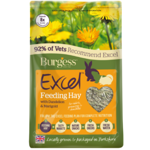 Excel Feeding Hay with Dandelion & Marigold
