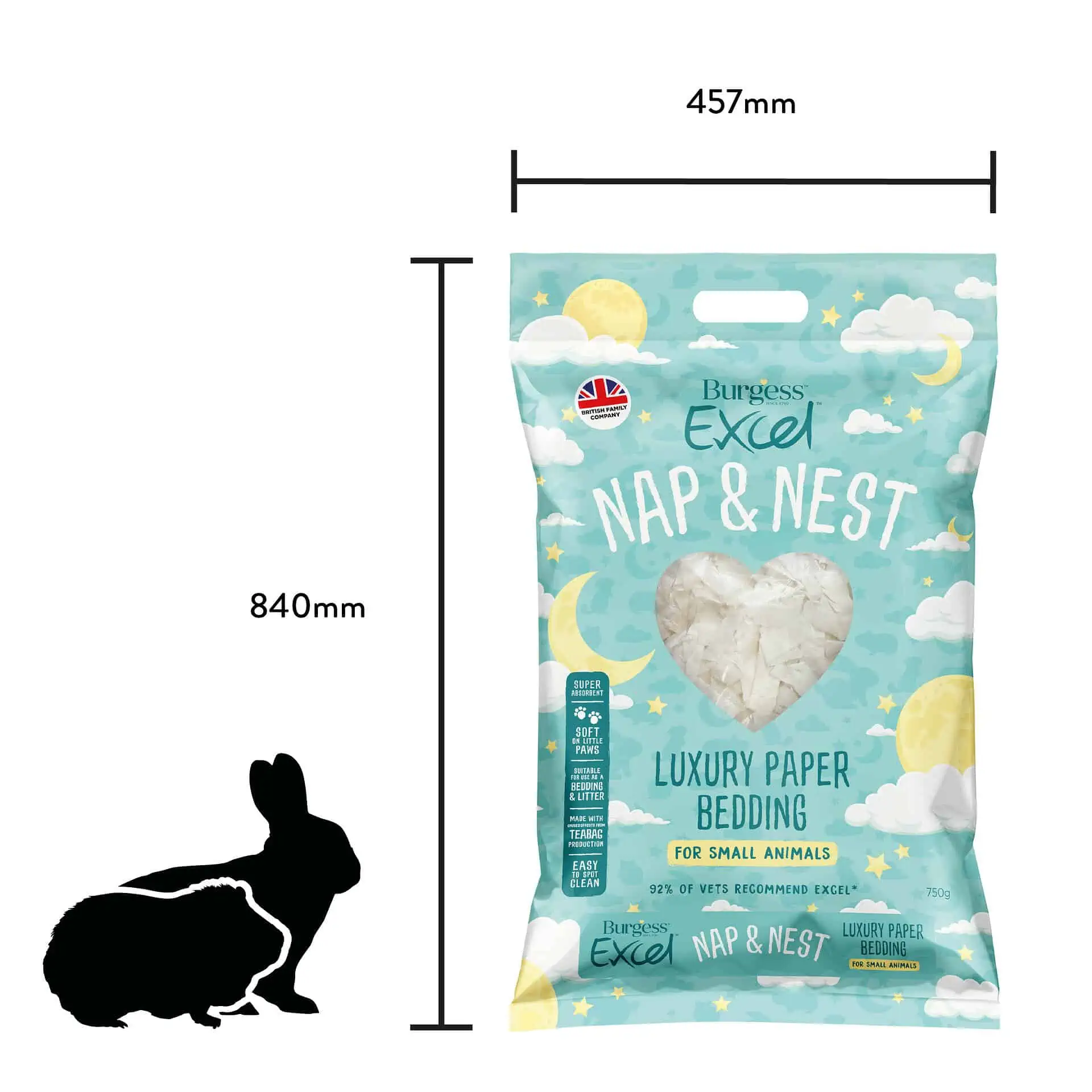 Excel Nap & Nest Paper Bedding product image