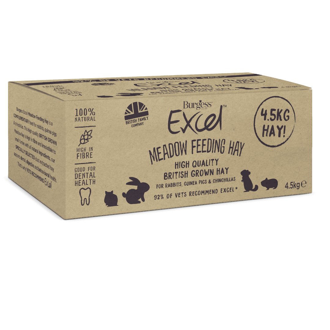 Excel Meadow Hay for Rabbits & Guinea Pigs Burgess Pet Care