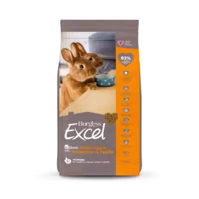 Product image for Excel Indoor Rabbit Nuggets with Dandelion & Nettle