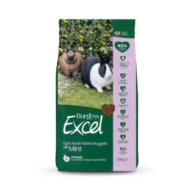 Product image for Excel Adult Light Rabbit Nuggets with Mint