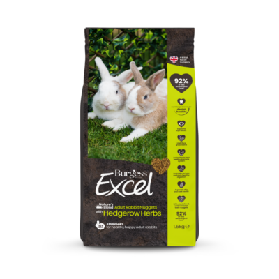 Product image for Excel Nature’s Blend Adult Rabbit Nuggets with Hedgerow Herbs