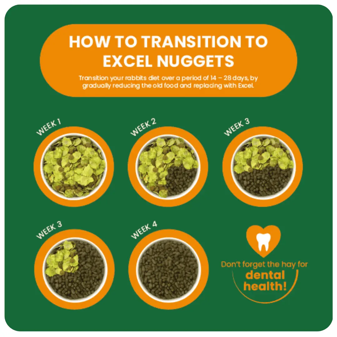 Excel Indoor Rabbit Nuggets with Dandelion & Nettle product image