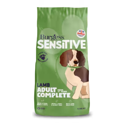 Product image for Sensitive Adult Dog Lamb 2kg