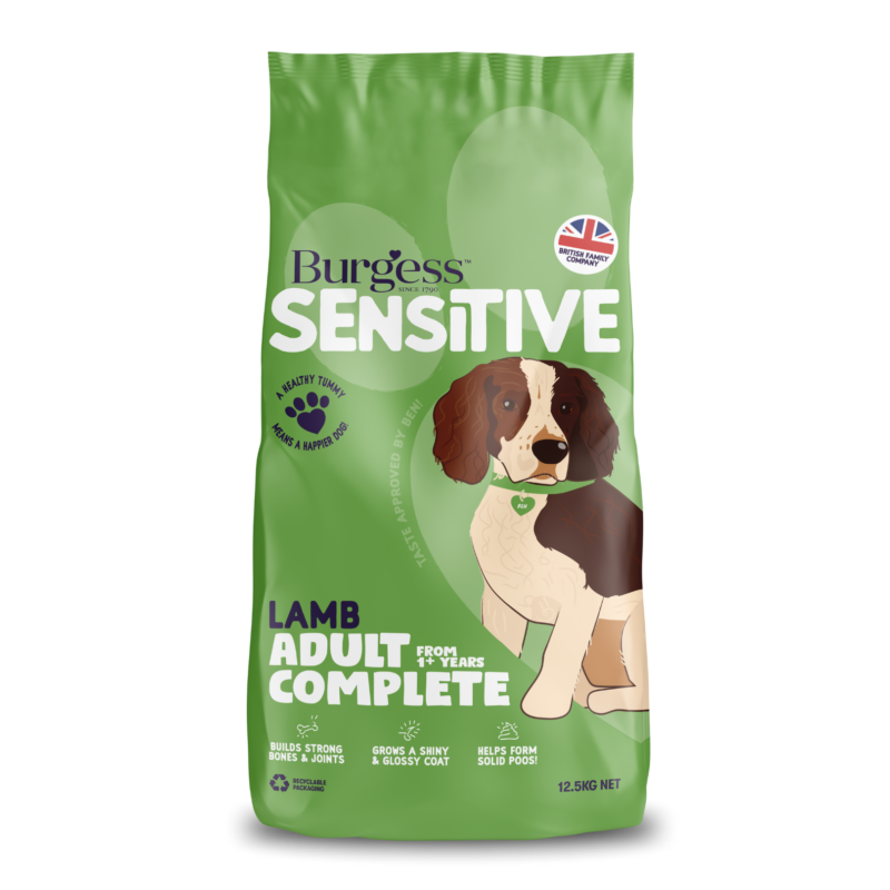 Picture of Try Burgess Sensitive dog food | Burgess Pet Care