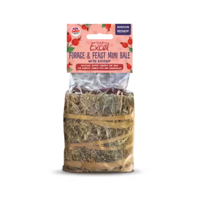 Product image for Excel Forage & Feast Mini Bale with Rosehip