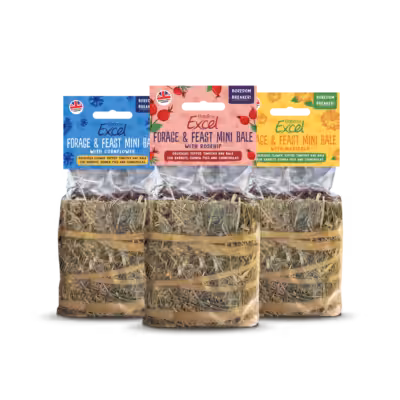 Product image for Excel Forage & Feast Mini Bale Bundle