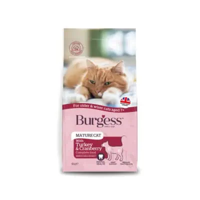 Product image for Mature Cat Food with Turkey & Cranberry – 4kg